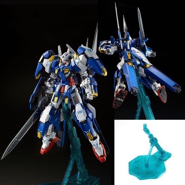 【自由模型】全新現貨 BANDAI 鋼彈00 鋼彈OO MG 1/100 雪崩型 能天使鋼彈 附底座-細節圖6