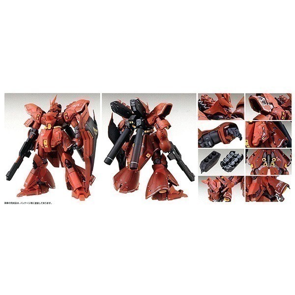 【自由模型】全新現貨 萬代 組裝模型 MG 1/100 MSN-04 沙薩比 Ver.Ka ka版 超取拆盒-細節圖4
