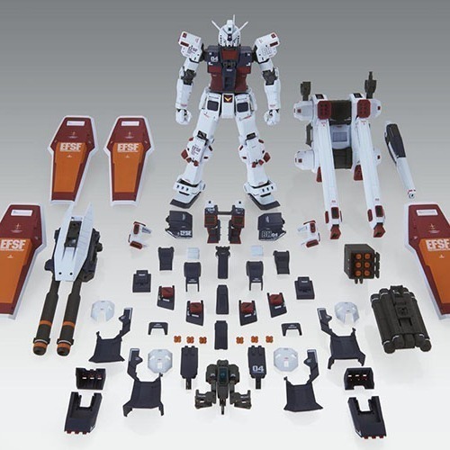 【自由模型】全新現貨 MG 1/100 全裝甲型鋼彈Ver.Ka 雷霆宙域戰線 全裝甲型鋼彈ka版 5063049-細節圖5