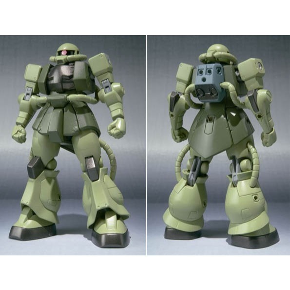 【自由模型】全新現貨 萬代 RG 1/144 04 量產型薩克 綠薩克 MS-06F ZAKUⅡ 5061596-細節圖2