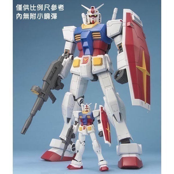 【自由模型】全新現貨 BANDAI 鋼彈 MEGA 1/48 RX-78-2 GUNDAM 初鋼 5058890-細節圖2