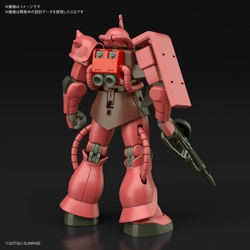 【自由模型】全新現貨 BANDAI HGUC #234 1/144 MS-06S 夏亞專用薩克II 5060453-細節圖3