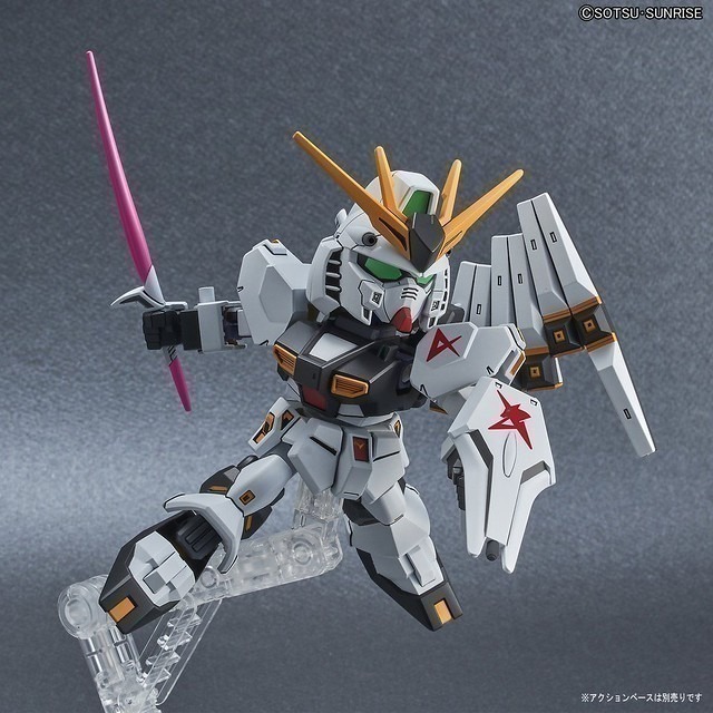 【自由模型】全新現貨 萬代 SD 鋼彈 EX-STANDARD #016 NU鋼 牛鋼 RX-93 ν GUNDAM-細節圖3