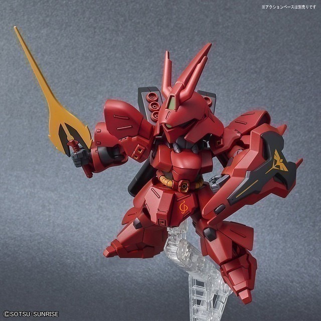 【自由模型】全新現貨 BANDAI SD EX-STANDARD #017 沙薩比 MSN-04 逆襲的夏亞-細節圖3