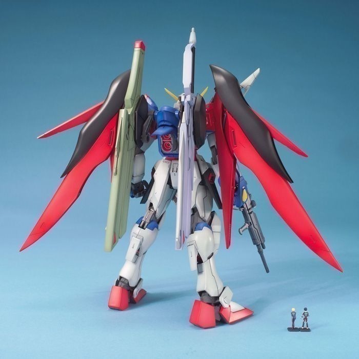 【自由模型】全新現貨 BANDAI 組裝模型 鋼彈SEED MG 1/100 命運鋼彈 普通版 5061582-細節圖3