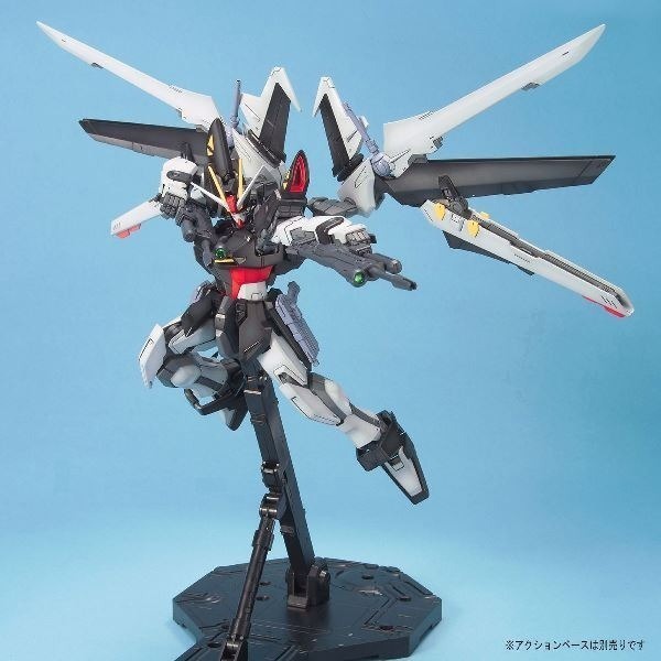 【自由模型】全新現貨 BANDAI 鋼彈SEED MG 1/100 漆黑攻擊鋼彈 STRIKE NOIR-細節圖5