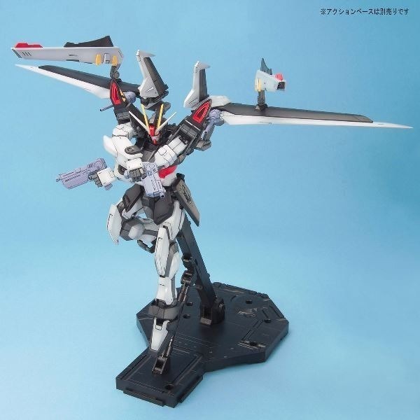 【自由模型】全新現貨 BANDAI 鋼彈SEED MG 1/100 漆黑攻擊鋼彈 STRIKE NOIR-細節圖6