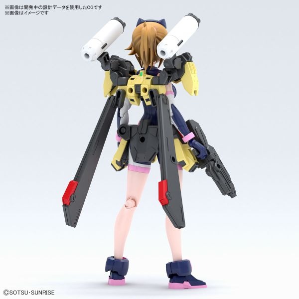 【自由模型】全新現貨 BANDAI 組裝模型 Figure-rise Standard Frs 虛擬化身文奈-細節圖5