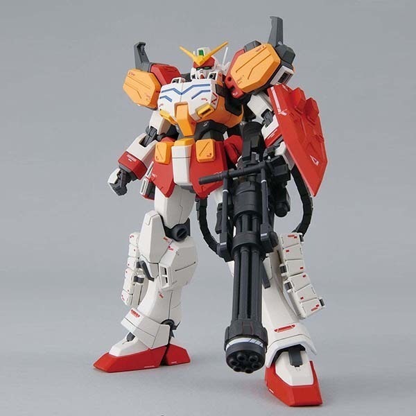 【自由模型】全新現貨 BANDAI 鋼彈W 組裝模型 MG 1/100 重武裝鋼彈 EW-細節圖2