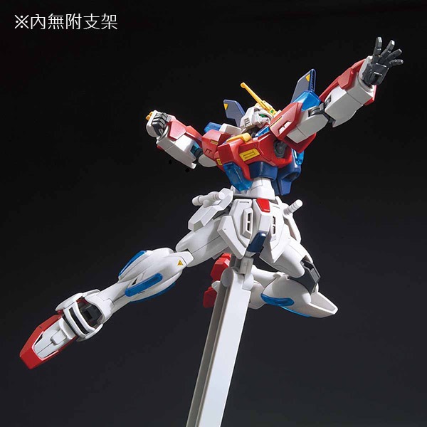 【自由模型】全新現貨 萬代 HGBF #058 1/144 星際燃燒鋼彈 STAR BURNING GUNDAM-細節圖4