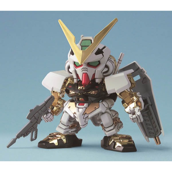 【自由模型】全新現貨 萬代 組裝模型 SD鋼彈 BB #299 金色異端鋼彈 金異端-細節圖2