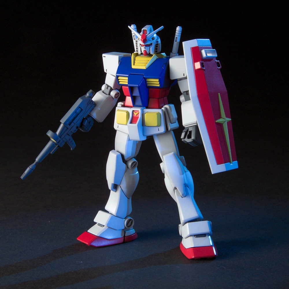【自由模型】全新現貨 BANDAI 組裝模型 HGUC 1/144 #050 G裝甲戰機 + 鋼彈-細節圖2