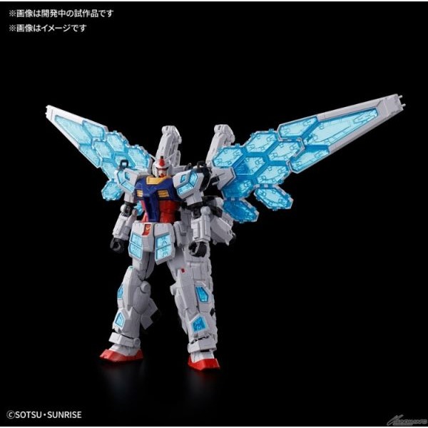 【自由模型】全新現貨 萬代 1/144 RX-78F00/E 鋼彈 EX-001 玻璃之翼裝備 化學再循環Ver.-細節圖2