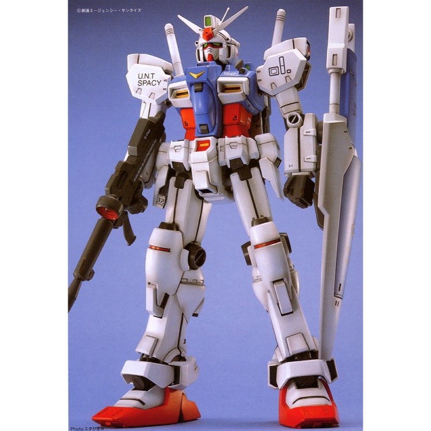 【自由模型】全新現貨 萬代 MG 1/100 RX-78 GP01 鋼彈試作1號機-細節圖2