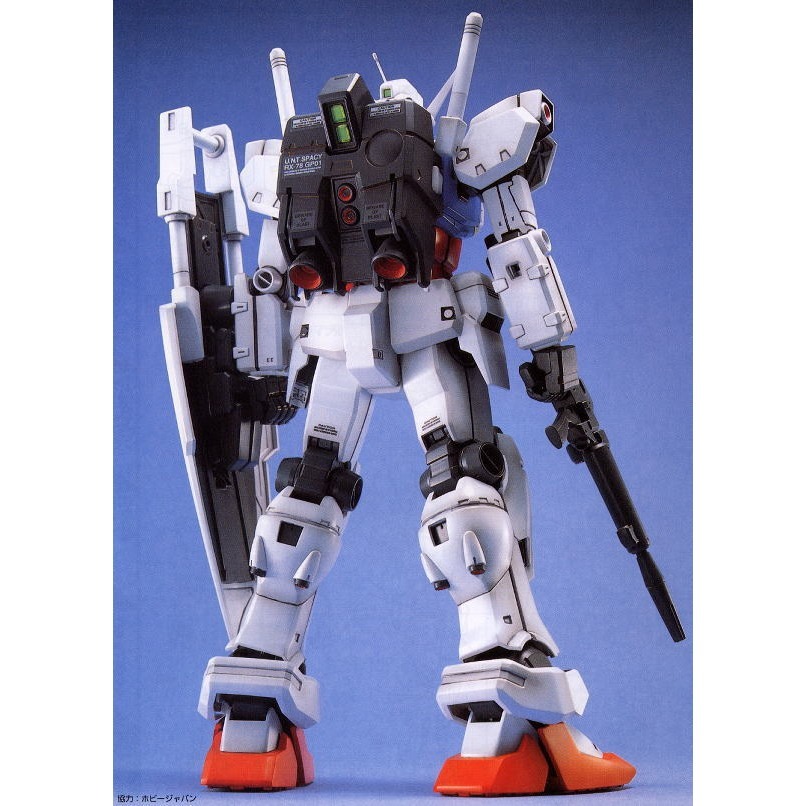 【自由模型】全新現貨 萬代 MG 1/100 RX-78 GP01 鋼彈試作1號機-細節圖3