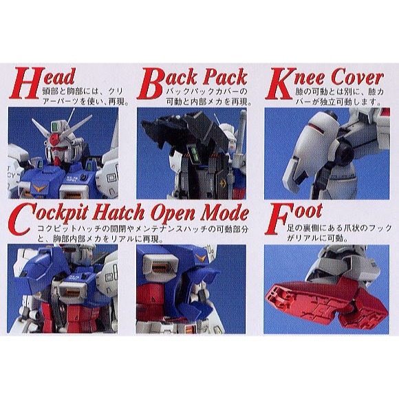 【自由模型】全新現貨 萬代 MG 1/100 RX-78 GP01 鋼彈試作1號機-細節圖4