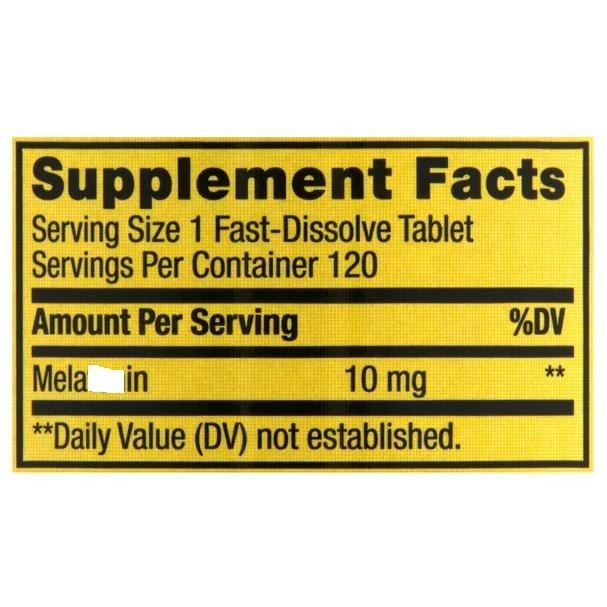 <現貨(2027/01)>美國 Walmart Spring Valley 速溶果味入久眠錠，10 毫克，120 片-細節圖3