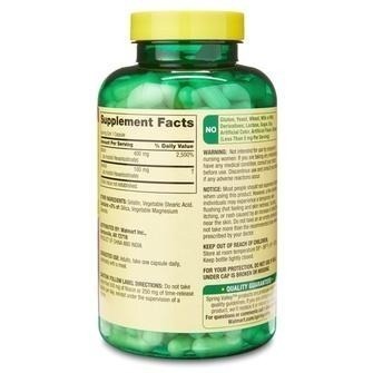 ＂現貨＂美國Walmart 春谷Spring Valley B3菸酸，500 毫克膠囊，240 粒(2028/11)-細節圖2