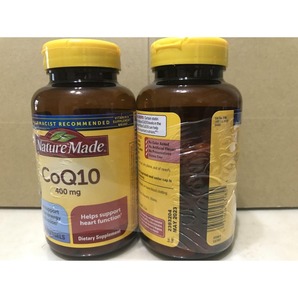 ＂現貨＂ Nature Made 萊萃美 CoQ10 輔酶，400mg，90顆 (效期2028/03)-細節圖4