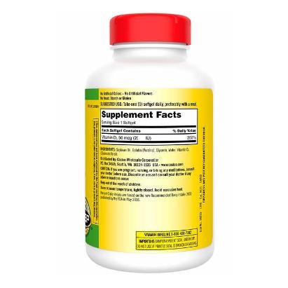 <現貨2027/01> 美國好市多 Kirkland 科克蘭 維生素D3-2000， 600顆-細節圖2