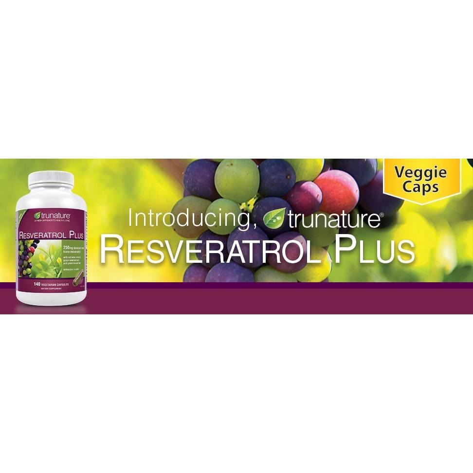 🛍 Trunature Resveratrol Plus【白藜蘆醇紅酒精華140 顆】素食膠囊(2027/11)-細節圖5