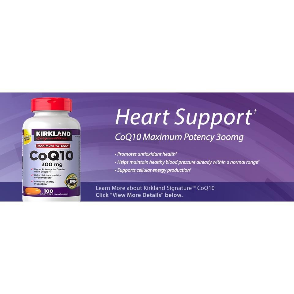 🛍美國好市多Kirkland 柯克蘭🔥CoQ10 輔酶 300mg 100顆軟膠囊心臟支持抗氧化(2027/02)-細節圖8