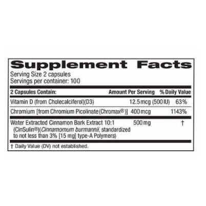 *現貨*美國原裝  trunature® CinSulin®肉桂，200粒(2027/12)-細節圖4