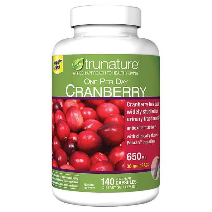 <現貨> Trunature Cranberry 蔓越莓高濃縮精華膠囊，650mg，140顆,效期:2027/01-細節圖3