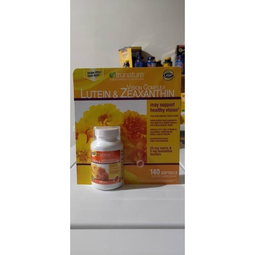 ＂現貨紙卡原裝(2025/11)Trunature Lutein&Zeaxanthin 視力保健葉黃素和玉米黃質140顆-細節圖2