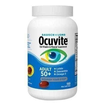 ☆新包裝現貨☆ 博士倫 Ocuvite 50+(葉黃素，Omega 3，金盞花)視力保健150顆(2026/10)-細節圖4