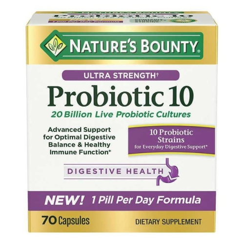*現貨* 自然之寶 益生菌 Nature＇s Bounty Probiotic 10, 70顆(2025/04)