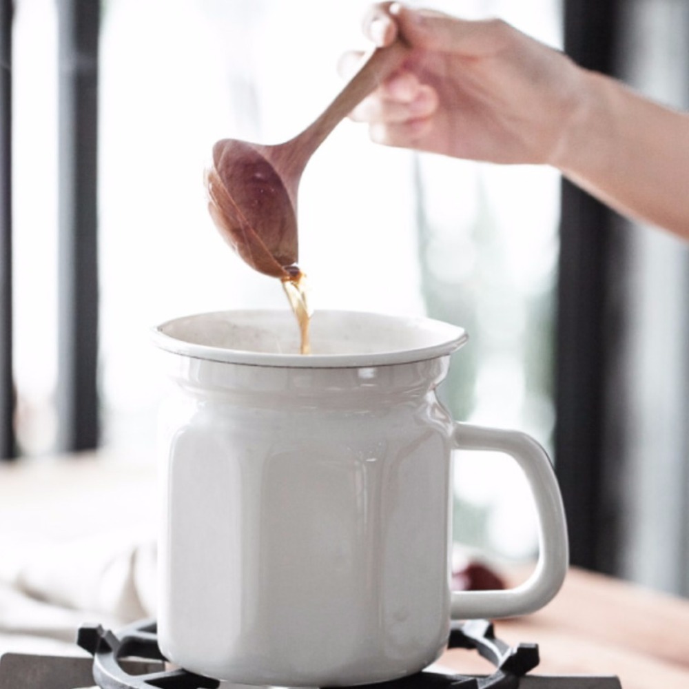 現貨稀！【20／23CM獨家厚實款】圓頭加長大頭木勺超大口喝粥勺吃飯寬口泡麵勺拉麵勺~調羹木湯匙【CH007】-細節圖3