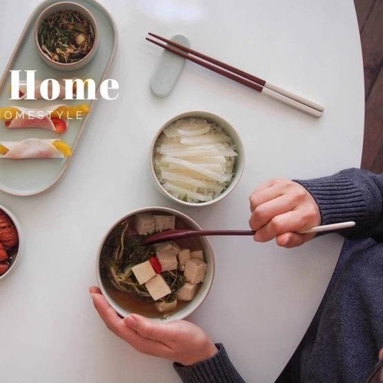 現貨！23.5CM韓式木杓套裝~奶杏色大頭勺加長柄木勺筷套裝咖啡奶茶打蛋器攪拌勺木湯匙【CH003】-細節圖4