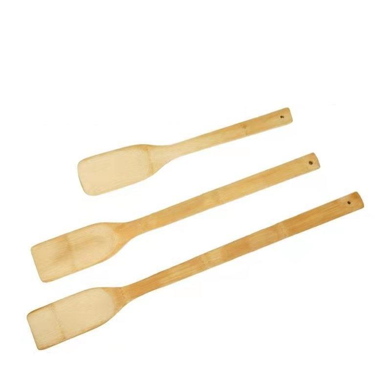 現貨！特長45／60CM超大支木鏟竹木大鍋鏟大鍋菜炒菜鏟！超長手柄竹鏟加長攪拌料理鏟酵素鏟【CH663】-細節圖2