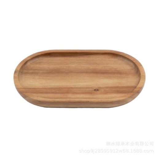 ins三件組~玻璃杯+木湯匙+木盤~餐具下午茶甜點早餐甜品點心咖啡相思木盤【CH647】-細節圖8