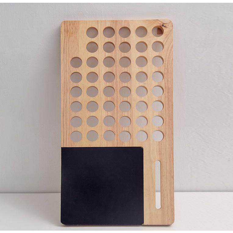 60CM木製筆記本支架辦公托架mac手提電腦架散熱器桌面 實木電腦桌墊【CH599】-細節圖3