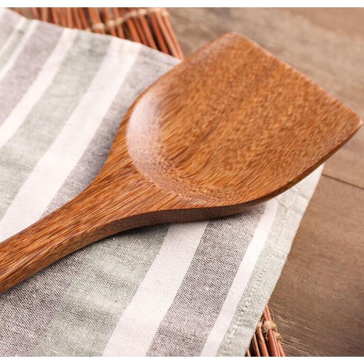 現貨稀！35／39CM天然雞翅木無漆鍋鏟不沾鍋專用長柄紅木鏟子【CH553】-細節圖5