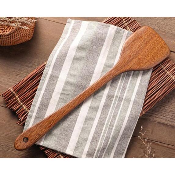 現貨稀！35／39CM天然雞翅木無漆鍋鏟不沾鍋專用長柄紅木鏟子【CH553】-細節圖6