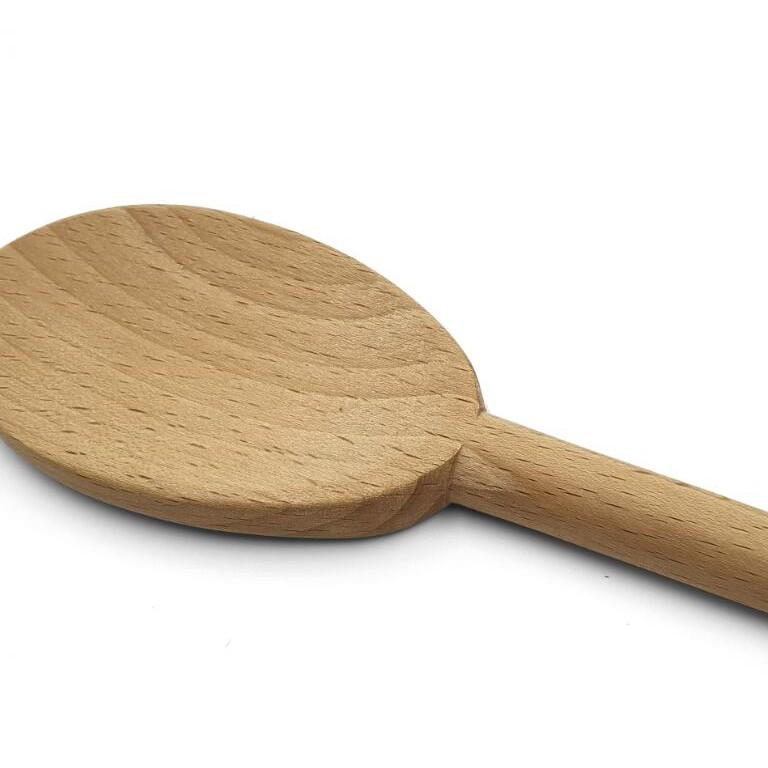 現貨！特製無漆20~40CM多款法式櫸木勺~攪拌木勺不沾鍋料理勺烘培烹飪長鍋勺【CH473】-細節圖6