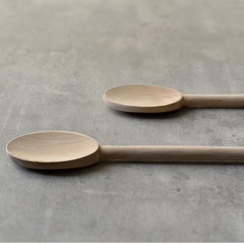 現貨！特製無漆20~40CM多款法式櫸木勺~攪拌木勺不沾鍋料理勺烘培烹飪長鍋勺【CH473】-細節圖9