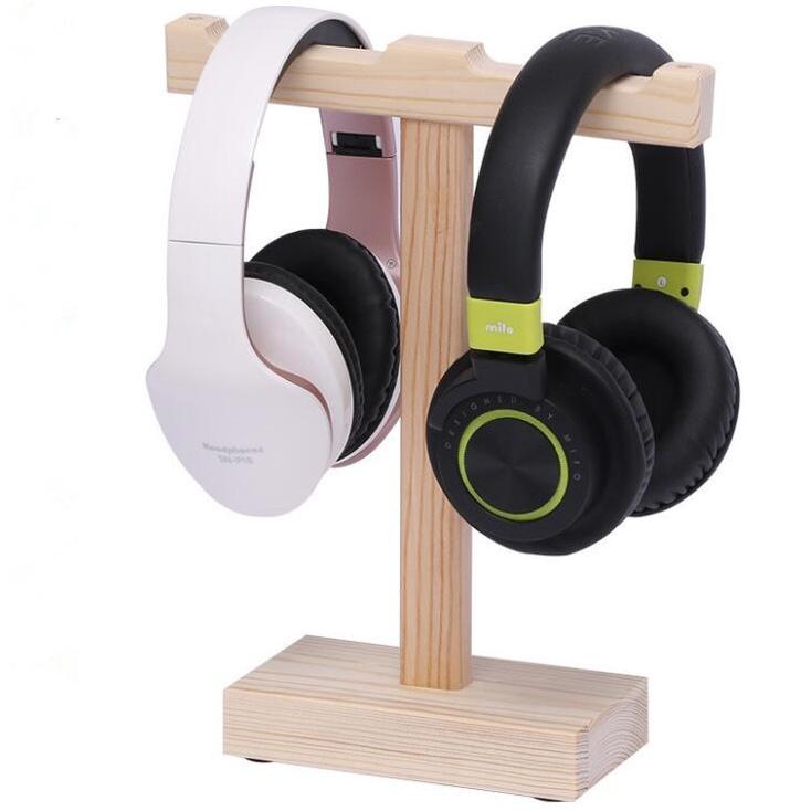 現貨稀！實木方形耳罩式耳機架~飾品收納架小木架 飾品掛物架項鍊架擺件木架【CH547】-細節圖3