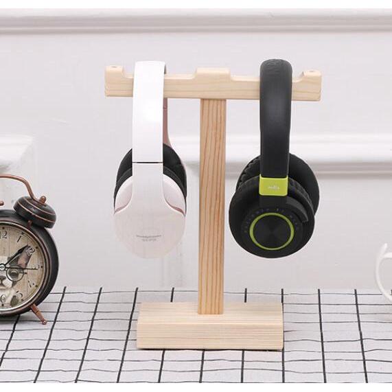 現貨稀！實木方形耳罩式耳機架~飾品收納架小木架 飾品掛物架項鍊架擺件木架【CH547】-細節圖4