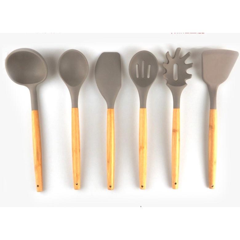 現貨！25CM烘培用矽膠木刷~加厚櫸木圓手柄蛋糕抹油刷子氣炸鍋烤箱專用【CH538】-細節圖7