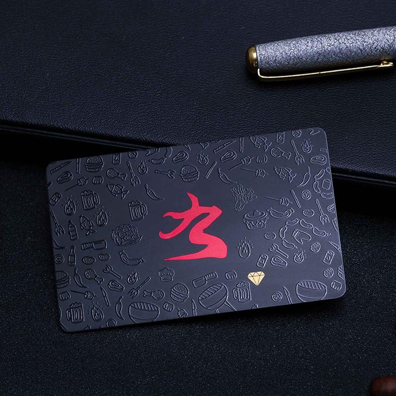 【高端金屬感名片&UV工藝】免費排版．PVC不怕髒．不怕摺．不會壞掉的．圓角名片．可當會員卡．200張起-細節圖4