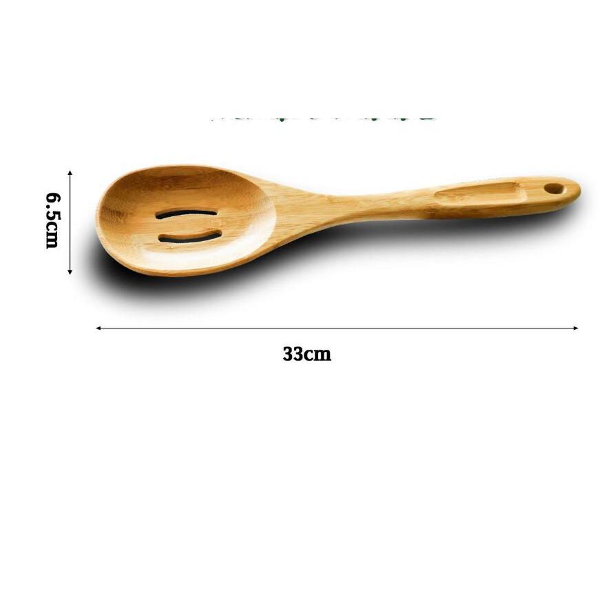 現貨！33／38CM竹木撈麵勺鏟全系列 家用不沾鍋鏟竹勺炒菜鏟【CH419】-細節圖8