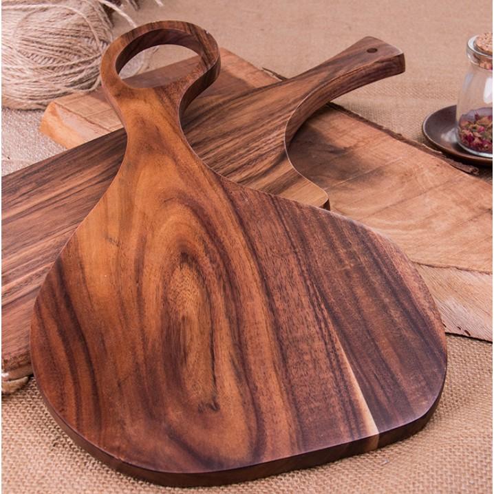 不規則相思木砧板 創意實木酒店用品廚房烹飪平盤【CH269】-細節圖4