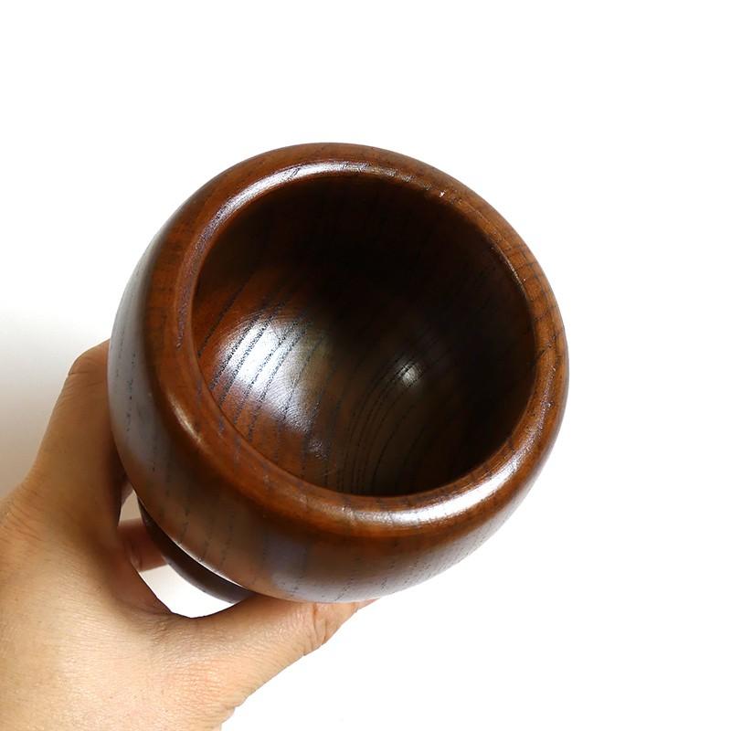 現貨！工藝精品！實木製搗蒜器 中藥研磨器 搗泥器 小木臼擂缽蒜 粉末研磨罐生活雜貨【CH058】-細節圖4