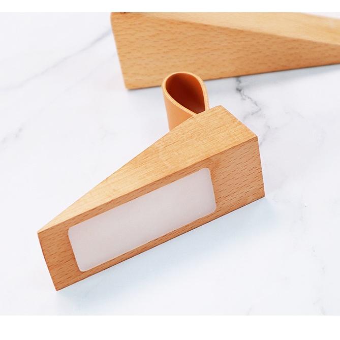 現貨！11CM／17CM實木止滑可掛門擋防撞擋門器~ 家用卡門櫸木研磨器【CH143】-細節圖2