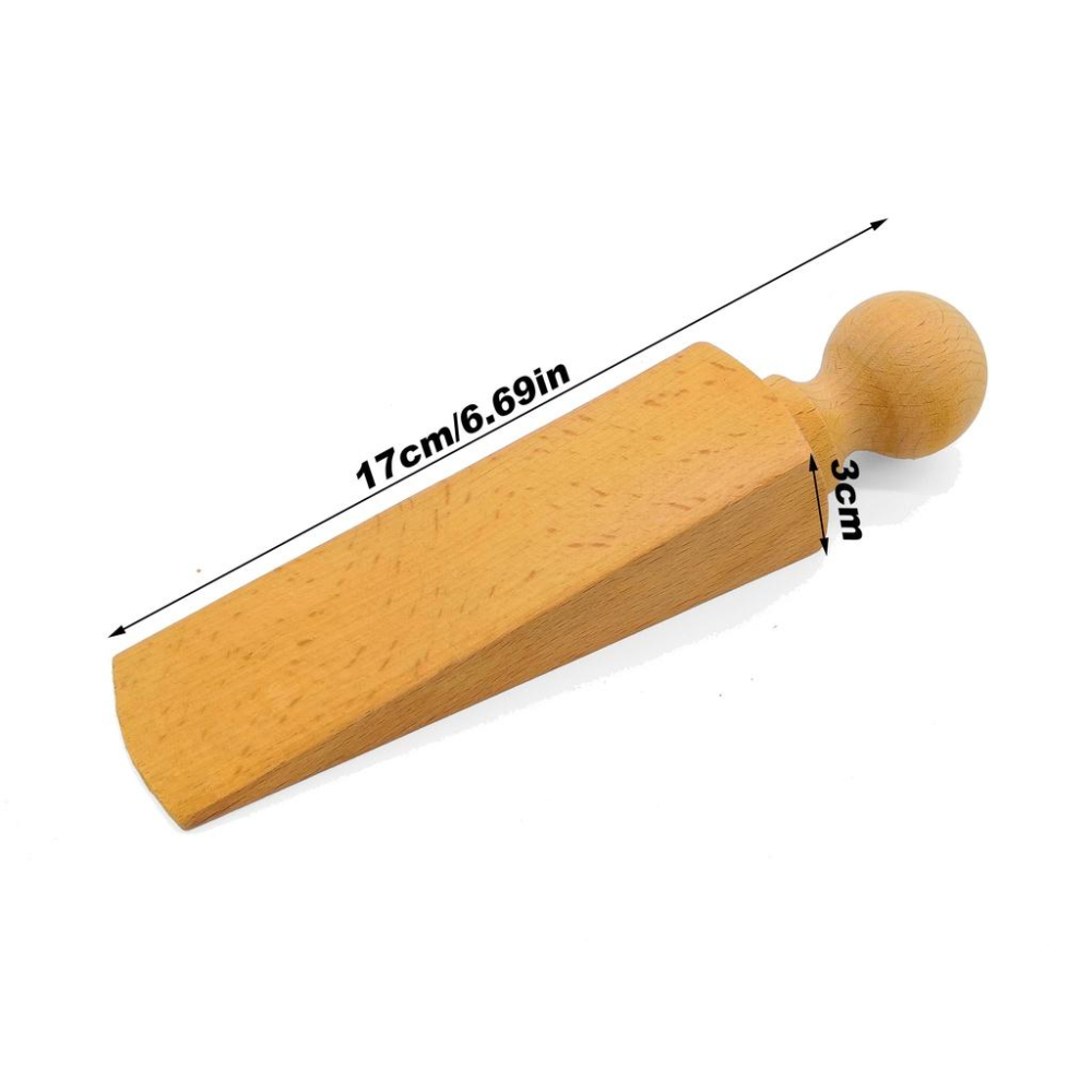 現貨！11CM／17CM實木止滑可掛門擋防撞擋門器~ 家用卡門櫸木研磨器【CH143】-細節圖4