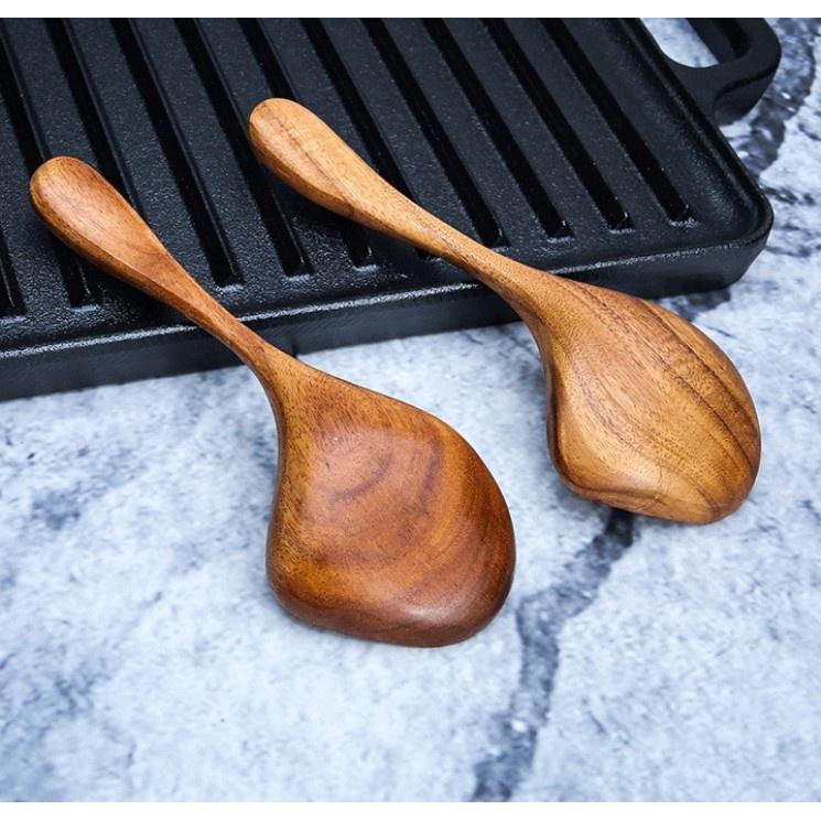 現貨！超美特製相思木！16*6cm相思木湯匙~天然環保鴨嘴木勺湯勺【CH469】-細節圖5